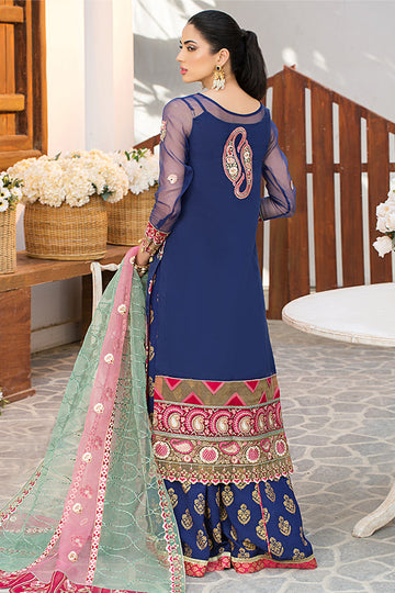 Imrozia Premium L-246 Florral Ripples Plush Chiffon Collection 2022 Online Shopping